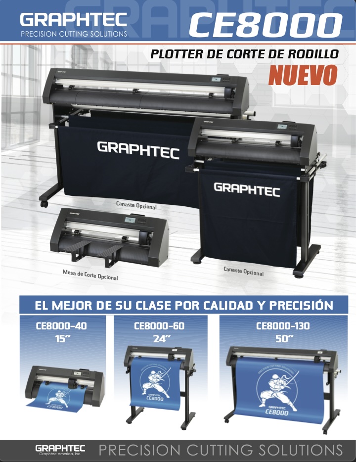Graphtec CE8000 Brochure Esp