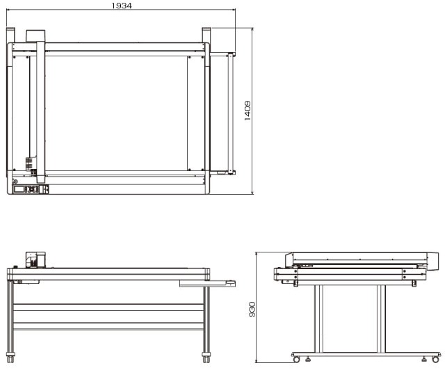 Graphtec FCX2000-120+Size Graphtec FCX2000-120+Size
