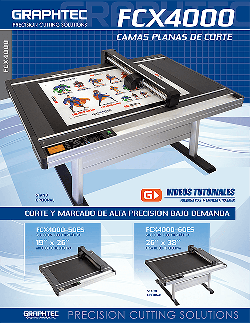 Graphtec FCX4000 Brochure - Español